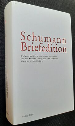 Schumann Briefeditionen, SerieI, Band11/Foto: Stadt Zwickau