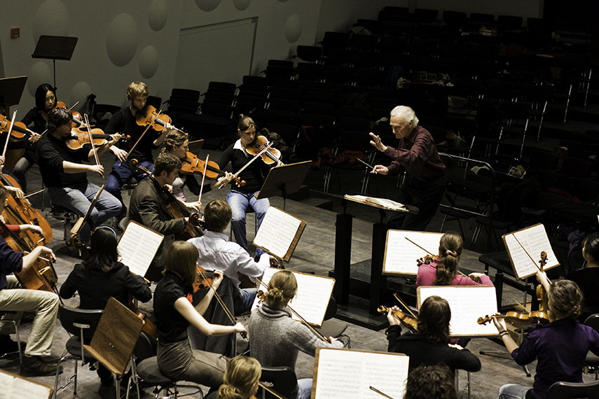 Orchesterworkshop/Foto: Marius Leicht