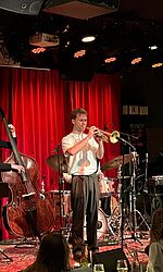 Das Hans Jacob Wohlfarth Quartett im renommierten Jazzclub Fasching/Foto: Khanimnisa Ismayilova