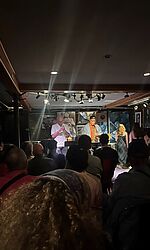 Die Dozenten Ralph Alessi (links) und Steve Coleman im Smalls, New York/Foto: Joel Ferrando Gidde Dozentenkonzert im Smalls Club