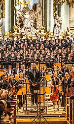 Hochschulchor in der Frauenkirche (4)/Foto: Marcus Lieder