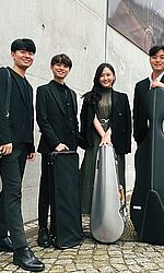 Stifterpreis Klassik für das Esdi Streichquartett: v.l.n.r. Jiho Kang, Violine; Seungwoo Choi, Violine; Hyelin Yun, Viola; Jaehun Lee, Violoncello/Foto:Hyelin Yun
