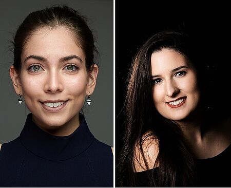 Alina König Rannenberg (links) und Tea Trifkovic/Foto: privat