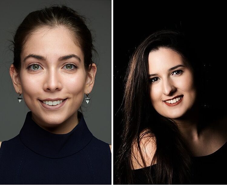 Alina König Rannenberg (links) und Tea Trifkovic/Foto: privat