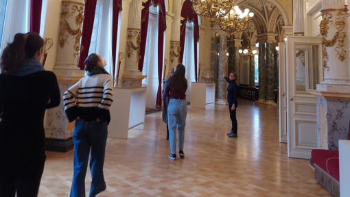 2023 Besuch in der Staatsoper im Rahmen des Seminars Musikvermittlung/Foto: privat