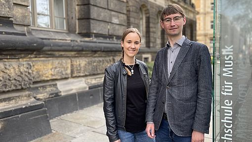 Julia Malischke und Cornelius Volke/Foto: Stefanie Pilz