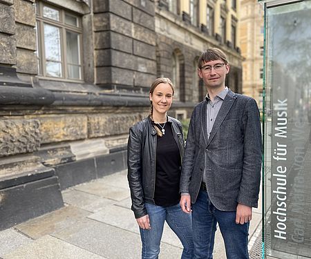 Julia Malischke und Cornelius Volke/Foto: Stefanie Pilz