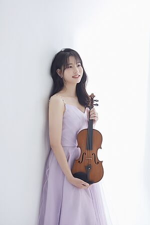 Seunghee Jung mit ihrer Violine