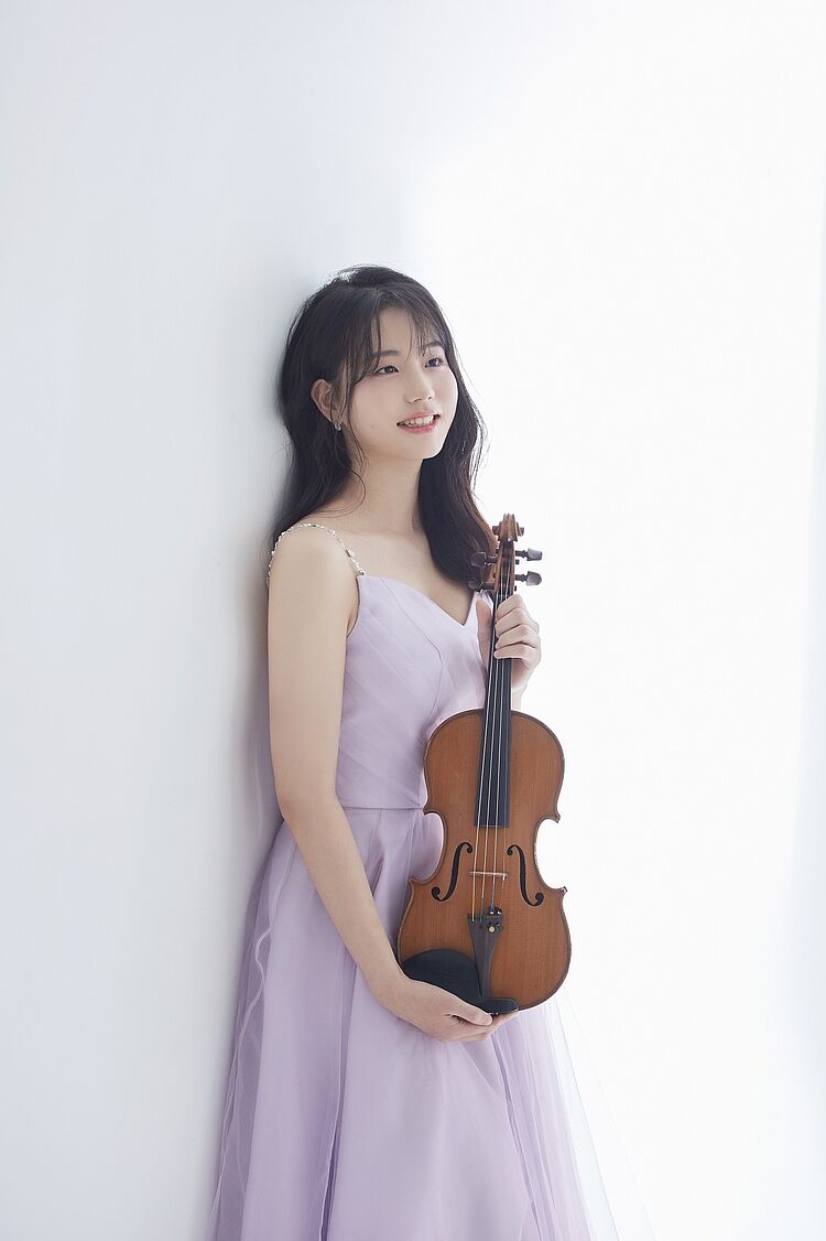 Seunghee Jung mit ihrer Violine