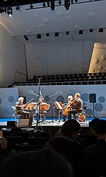 Konzert des Arditti Quartets, 17.04.2023/Foto: Jason Thorpe Buchanan