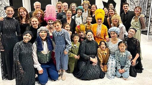 Gruppenbild des Teams von "La Finta Giardiniera"/ Foto: Anna-Maria Tietze