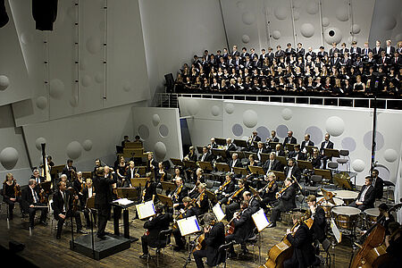 Hochschulsinfonieorchester im Konzert