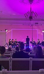 Abschlusskonzert der contemPLAY Sinfonietta unter Leitung von Nicolas Kuhn mit den Uraufführungen der teilnehmenden Kompositionsstudierenden/Foto: Tomas Terekas