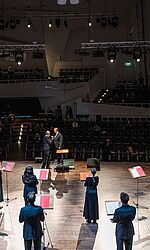 Gesprächskonzert mit Helmut Lachenmann_AuditivVokal Dresden (2)/Foto: Marcus Lieder
