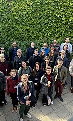 Die Teilnehmer:innen der deutschsprachige Institute an der 12. Konferenz der European Society for Cognitive Sciences of Music/Foto: Reinhard Kopiez 