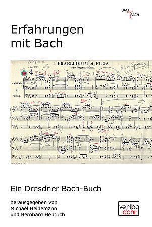 Buchcover Erfahrungen mit Bach/Foto: Dohr Verlag