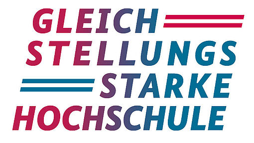Prädikatsplakette "Gleichstellungsstarke Hochschule" des Bundesministerium für Bildung und Forschung