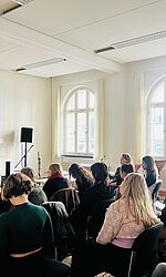 Workshop mit Toni Linke zum Thema „Rough Vocal Effects"/Foto: privat