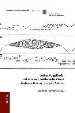 Cover: Lothar Voigtländer und sein kompositorisches Werk/Foto: Tectum