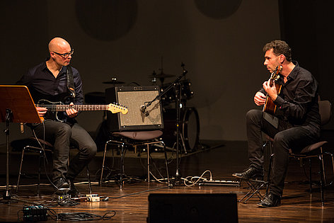 Dirk Töpper und Reinhard Jungrichter (Foto: Ronny Waleska)