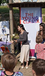 Schulhofkonzert am 04.07.23 am Evangelischen Schulzentrum Radebeul/Foto: The Young ClassX
