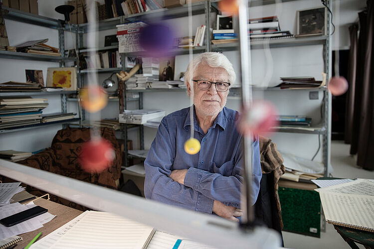 Georges Aperghis/Foto: Rui Camilo, Ernst von Siemens Music Foundation
