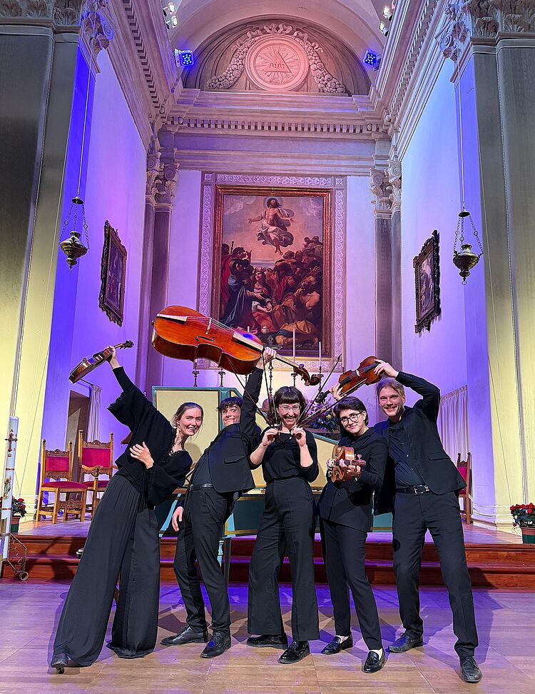 Das Kammerensemble camerata musikuss 