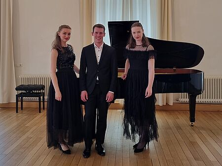 Trio Vishniakova, Hampl und Hlebnikova/Foto: privat