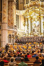 Hochschulchor in der Frauenkirche (3)/Foto: Marcus Lieder