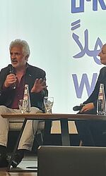 Axel Köhler beim Phoniatrischen Kongress an der Buchmann-Metha School of Music/Foto:privat