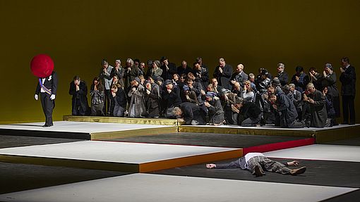 2022 Schostakowitsch: Die Nase/Foto: Semperoper Dresden Ludwig Olah