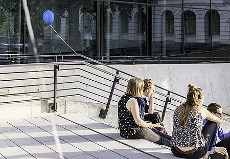 Foto: Markus Lieder Hochschulleben, Treppe vor Konzertsaal
