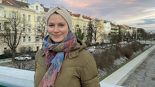 Johanna Thomanek in Wien 2023/24/Foto: Sofia Hiltunen