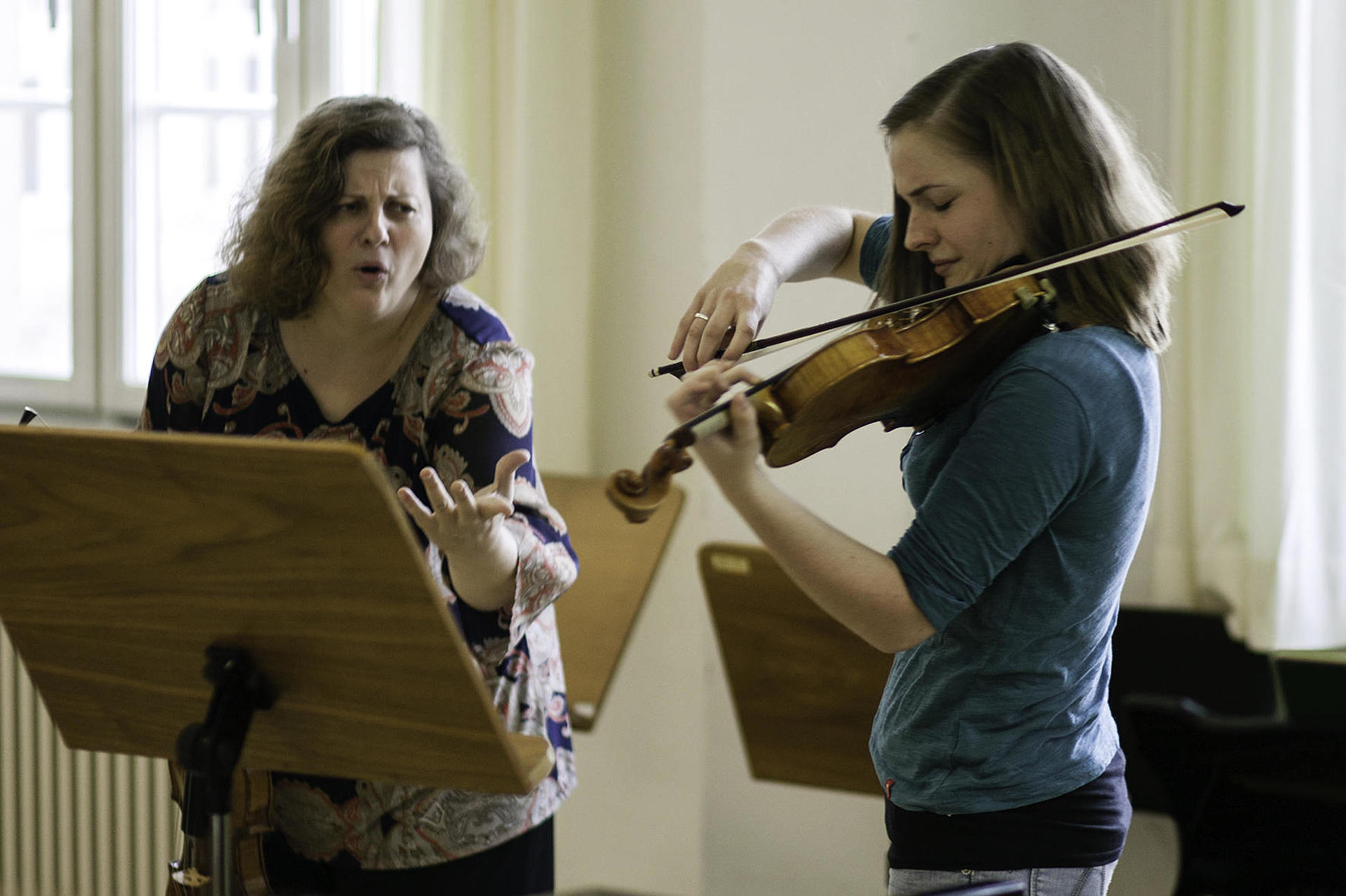 Meisterkurs Violine bei Prof. Natalia Prischepenko/Foto: Ronny Waleska