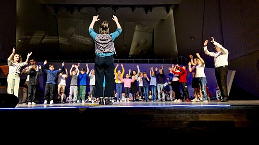 Lehramts-Konzert mit Grundschulkindern/Foto: Irina Maria Antesberger