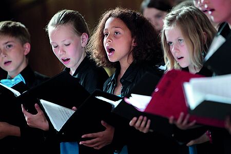 Kinderchor Oper Leipzig 2015/Foto: Ida Zenna