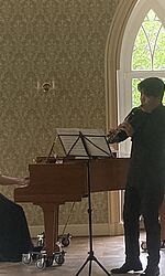 Schloss Seifersdorf, 14.05.23: Jaehee Jun, Seonghyeon Park/Foto: Claudia Schmidt-Krahmer