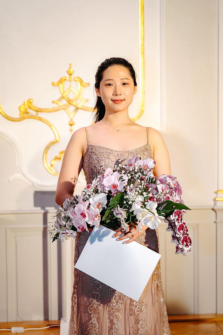 Yejy Nam beim Anneliese Rothenberger Gesangswettbewerb