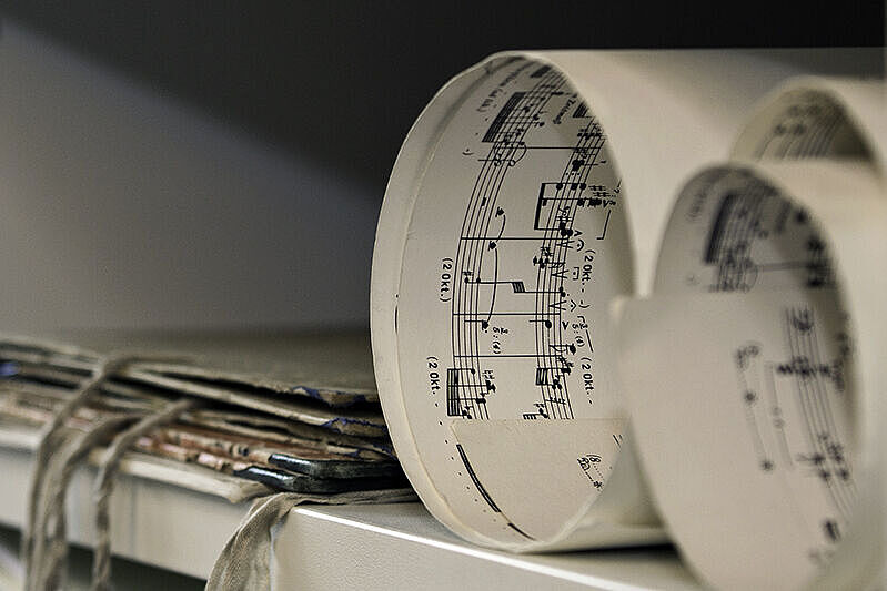 Notenmaterial/Foto: Ronny Waleska