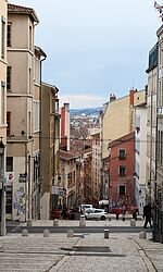 Lyon 2024: Das Künstlerviertel „Croix rousse“/Foto: Marlene Mieth