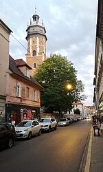 Janne Nicolas in Krakau - Szene im Kazimierz Viertel/Foto: privat