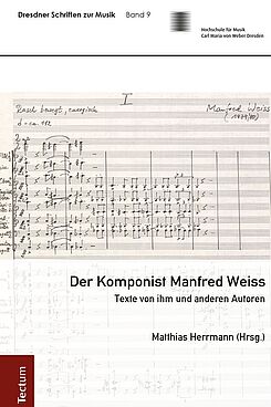 Cover: Der Komponist Manfred Weiss/Foto: tectum