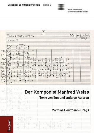 Cover: Der Komponist Manfred Weiss/Foto: tectum