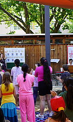 Schulhofkonzert am 26.06.23 an der 102. Grundschule „Johanna“/Foto: The Young ClassX