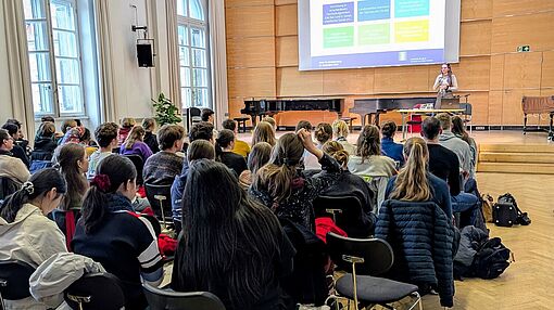 Vorträge im Kleinen Saal im Rahmen der Orientierungswoche