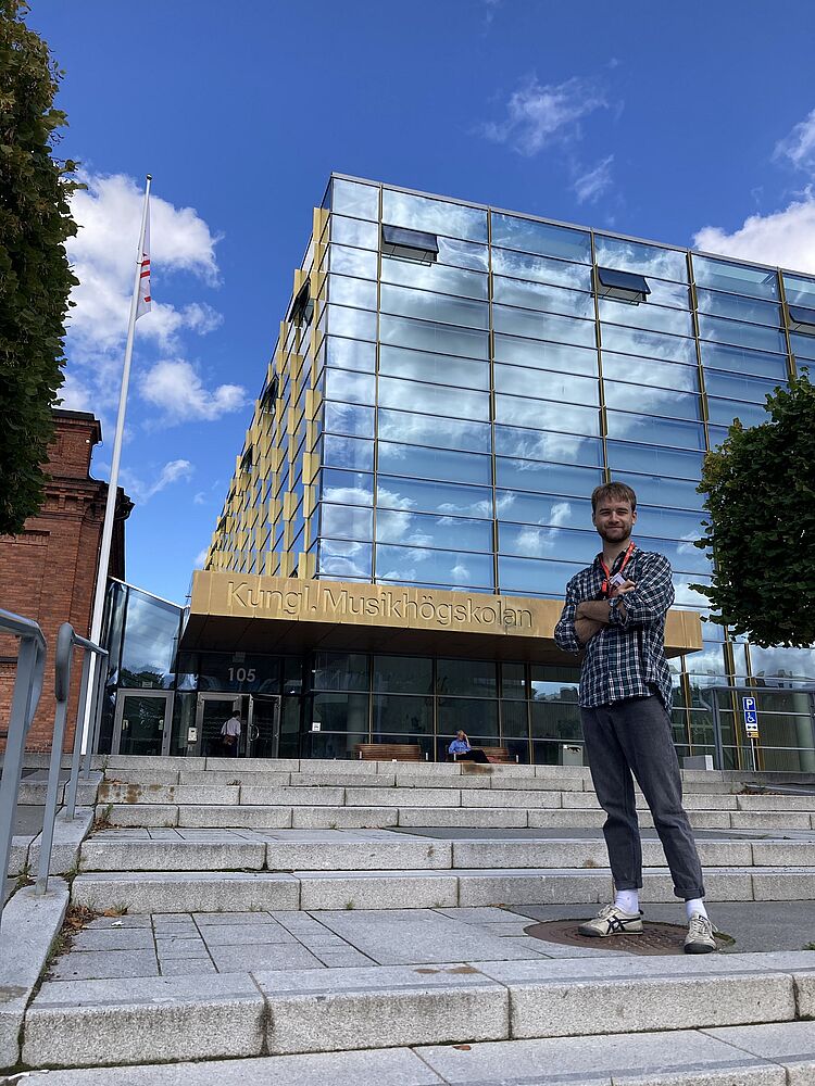 Hauptgebäude der Kungliga Musikhoegskolan/Foto: Vanessa Marx