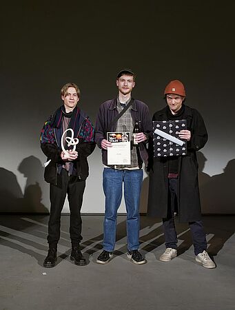 Das Vertikal: (v.l.n.r.): Samuel Dietze, Arthur Clees, Simon Kuban/Foto: Head Perfume Records|Andreas Seeliger