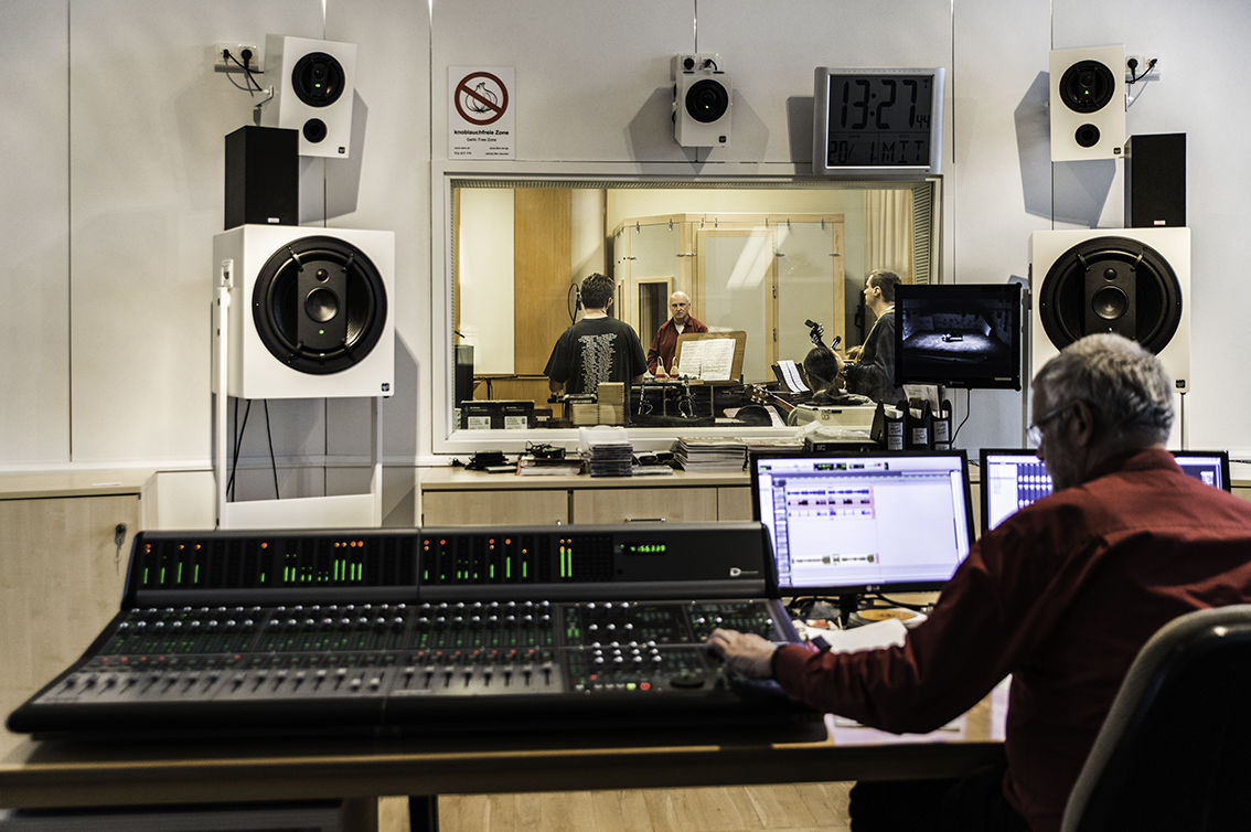 Aufzeichnung im Tonstudio/Foto: Marcus Lieder