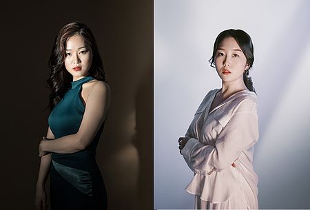 Kammermusikpreis des Fördervereins für das Liz Duo: Sujin Lee (links), Sopran; Seulgi Lee (rechts), Klavier/Foto: Dayeon Yeo