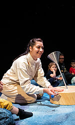 theather junge generation: Ensemble "Sternenwanderung"/ Foto: tjg.